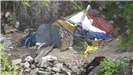 Homeless Camp Area