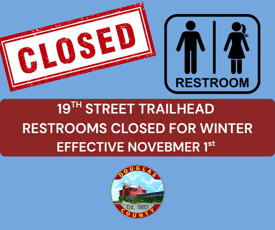 19TH STREET TRAILHEAD RESTROOMS CLOSED