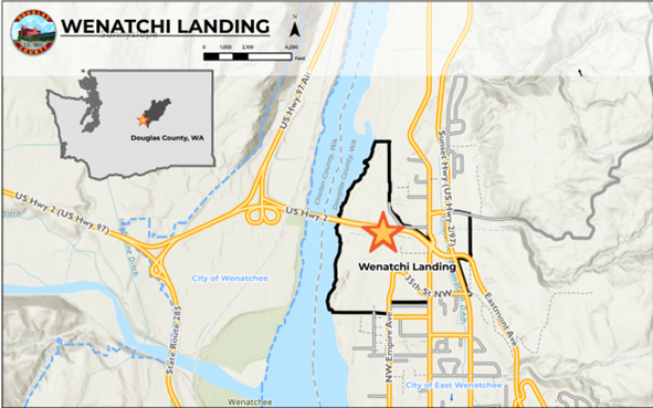 Wenatchi Landing Vicinity Map